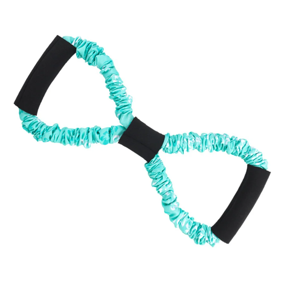 الصدر المتوسع Tpe المضادة للانزلاق مقبض مادة البوليستر المنزل اللياقة البدنية معدات تدريب العضلات المقاومة حبل الصدر مجتذب #6