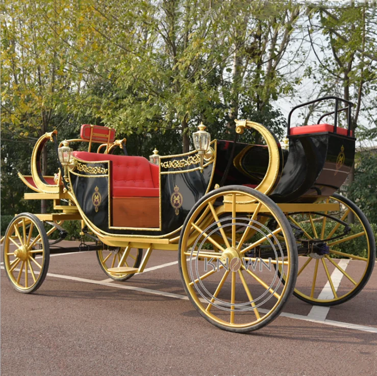 OEM European Royal Electric Wedding Sightseeing New Horse Carriage William Prince Scenic Reception New Horse Carriage