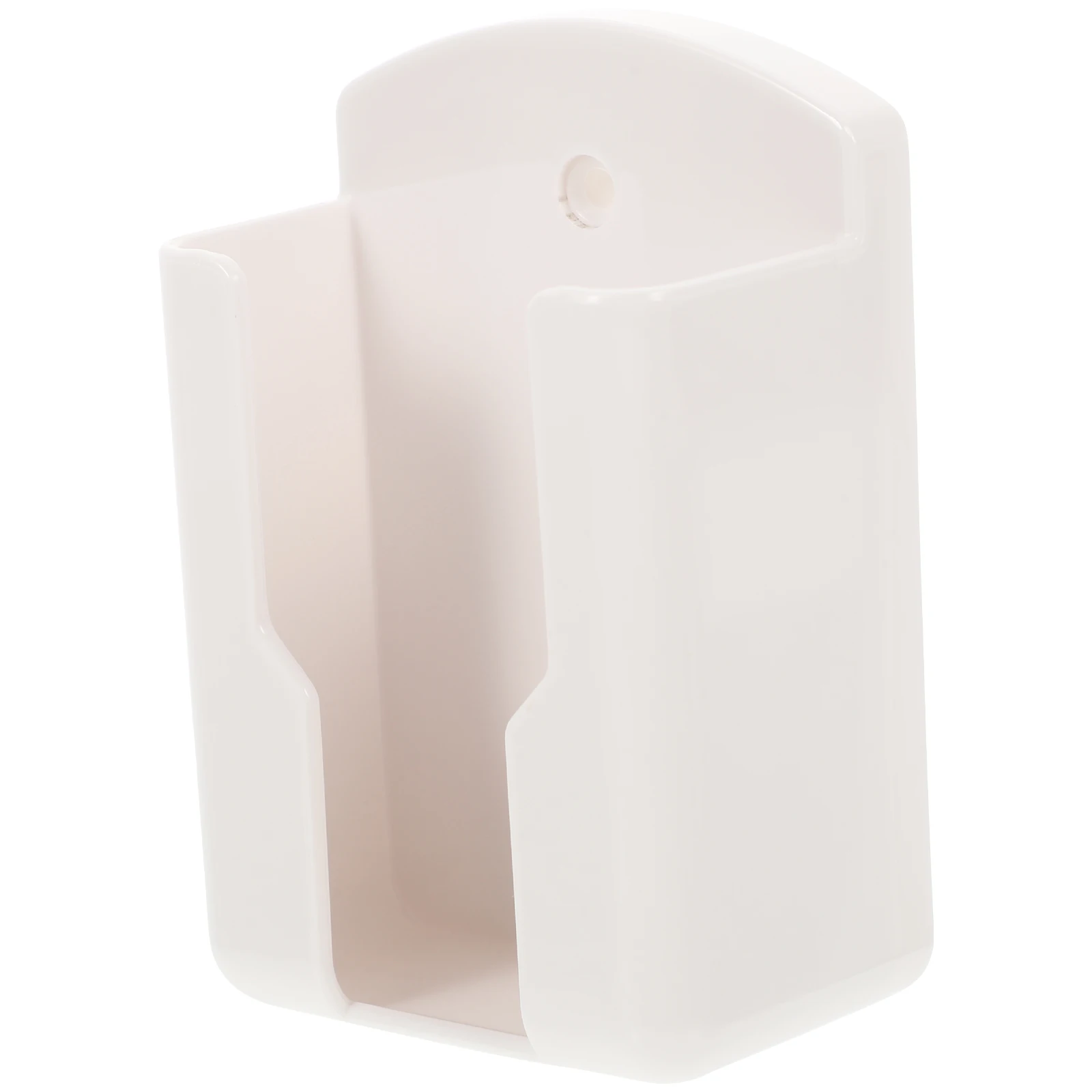 

2Pcs Remote Control Storage Box Smooth No Burrs Wall Mounted Holder Bracket Adhesive Rack For Home Organization
