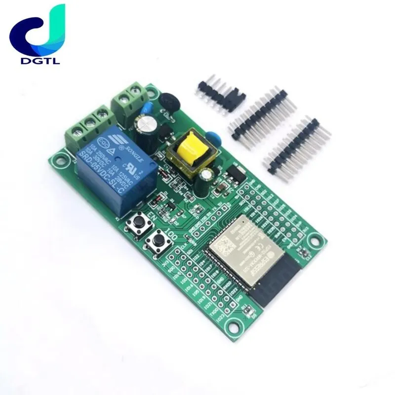 AC / DC Aangedreven Levering Wifi Bluetooth Ble Singl-Channel Relay Module ESP32-C3/ESP-C3-12F Ontwikkeling Board Voor Arduino