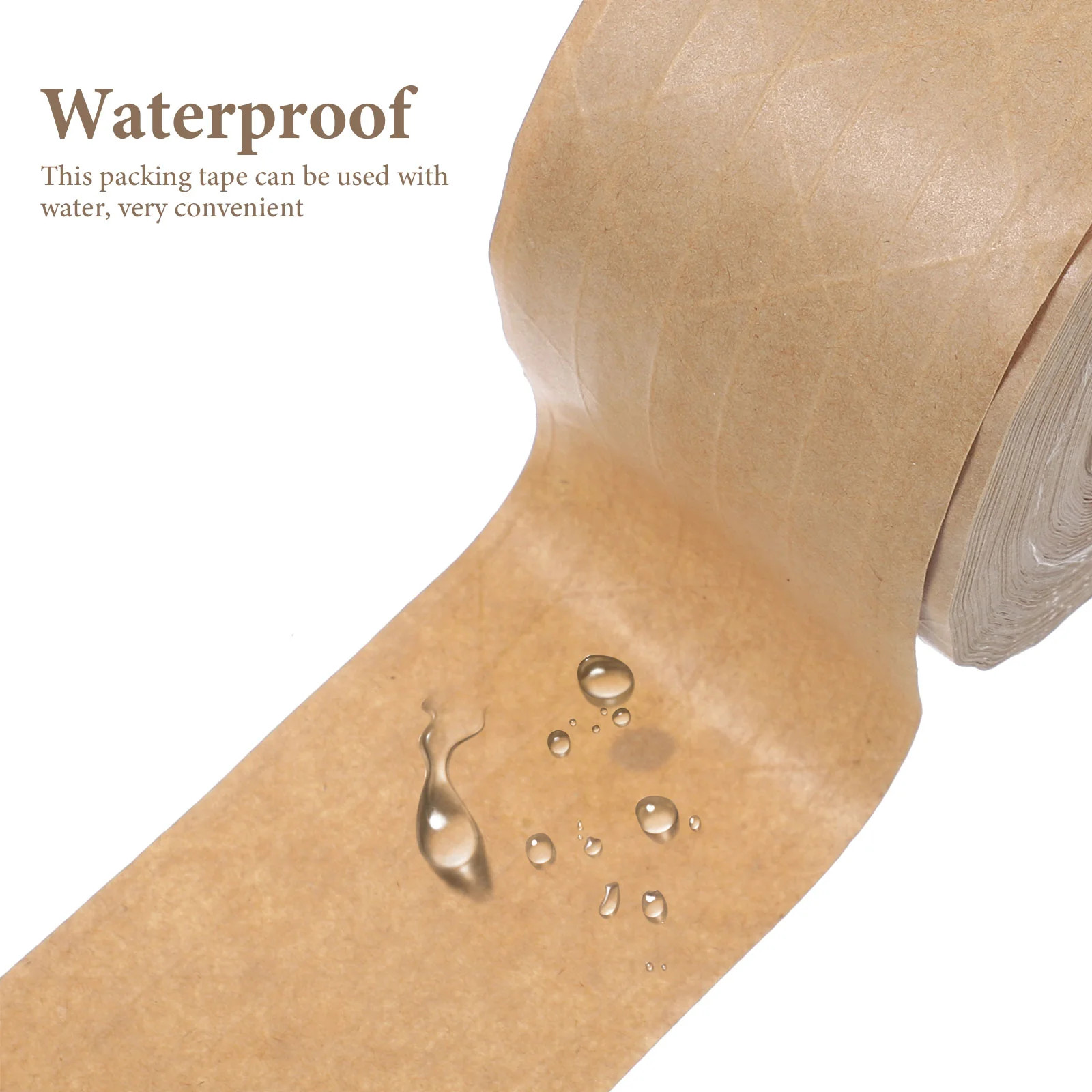 Transparent High-viscosity Water-activated Kraft Paper Tape Photo Frame Packing Heavy Duty Automatic