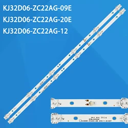 2pcs LED Strip For PK-32D16T KJ32D06-ZC22AG-20E 09E 12 18 20 26 26E 303KJ320052E DLED32HD 2X6 0005 KJ320M13 KJ320M14 EX-32HS011B