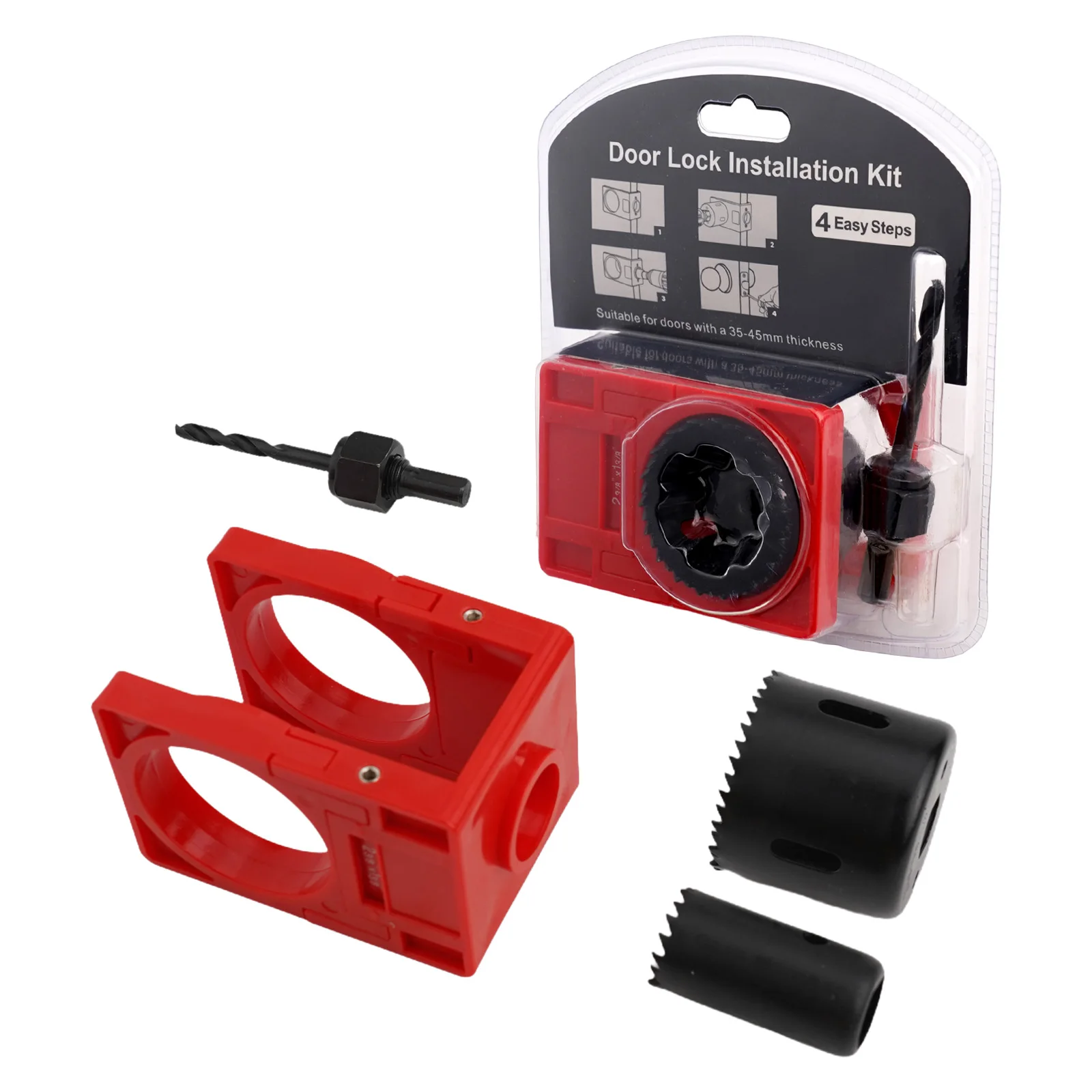 

Door Lock Kit Door Lock Installation Kit Door Lock Installation Wooden Doors Compatible Easy Standard Installation