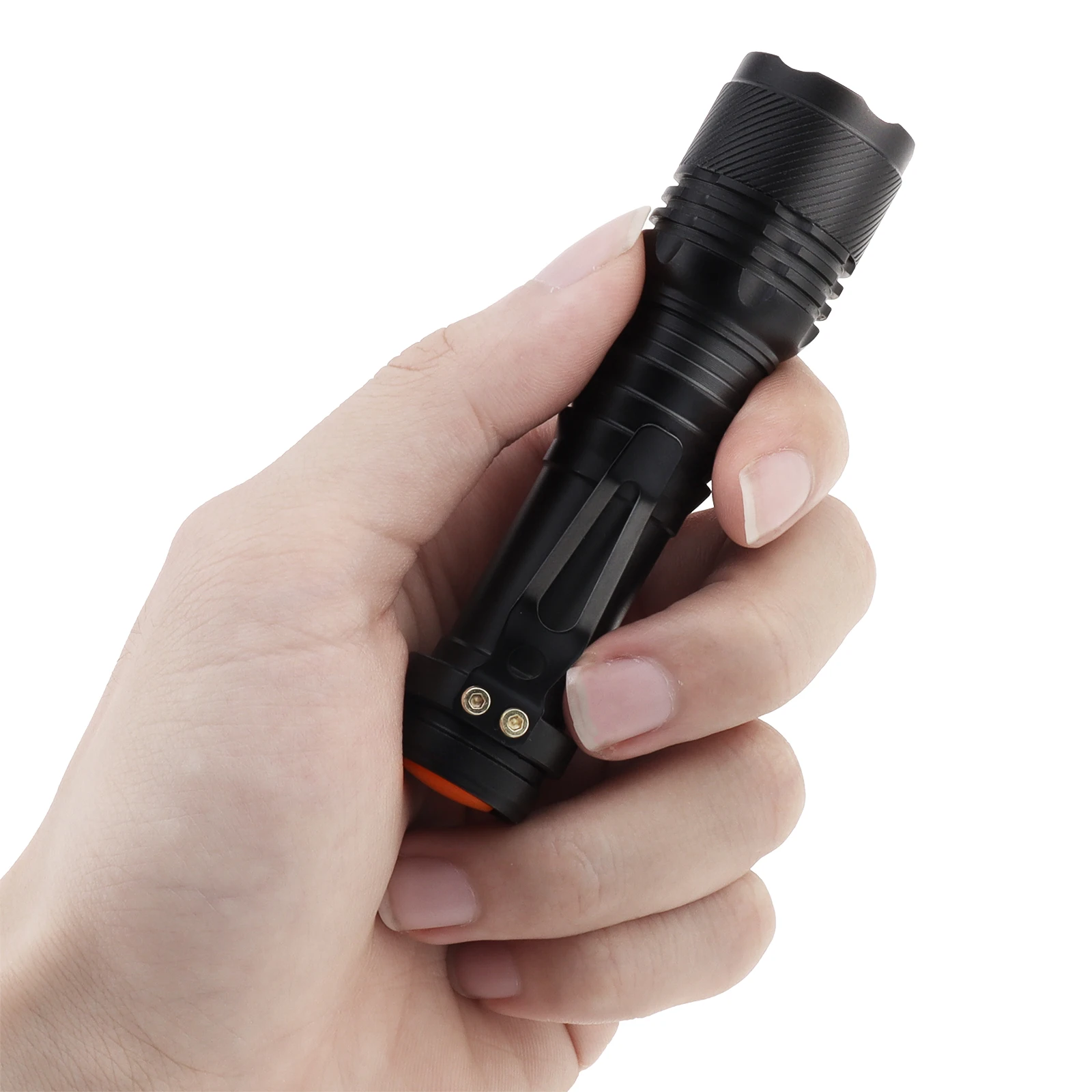 skywolfeye E502 800LM Q5 LED Light 3 Modes Flash Waterproof Torch Lamp Zoomable