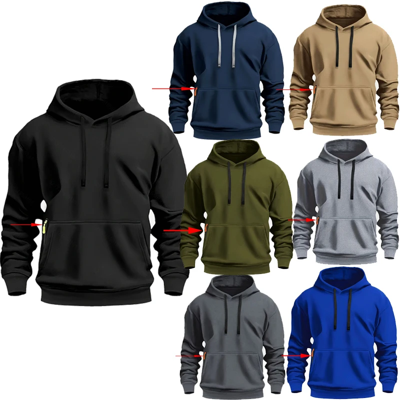 

2025 Men's Hooded Hoodie Spring and Autumn Style Trendy Hooded Casual Sports Fashion Young Men Comfortable and Versatile