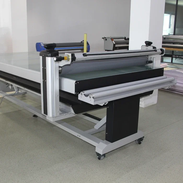 LeFu LF1325-B4 Automatic Warm and Cold Flatbed Laminator, Flatbed Table Applicator