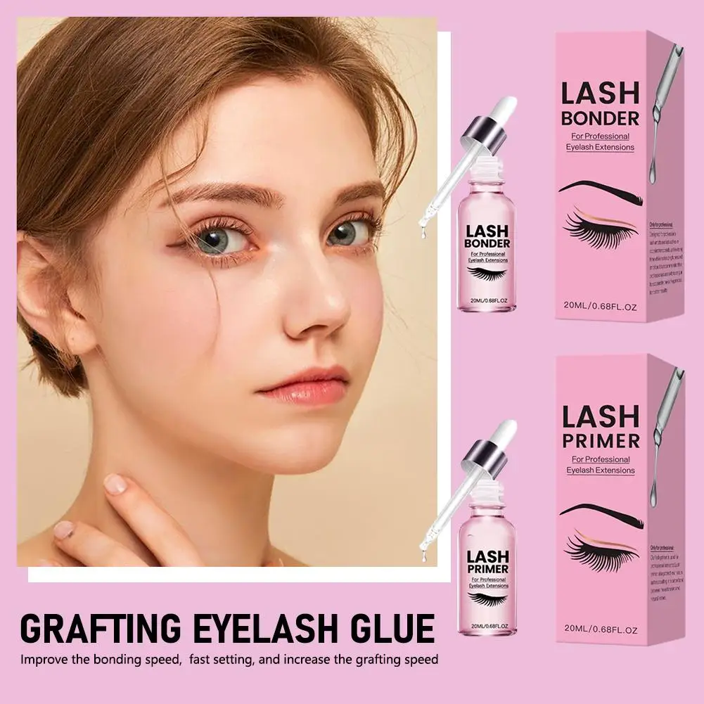 20ML Lashes Bonding Black Glue Individual No Allergy Eyelash Lasting Long Fast Extensions Adhesive Dry Glue False Eyelashes X4T3