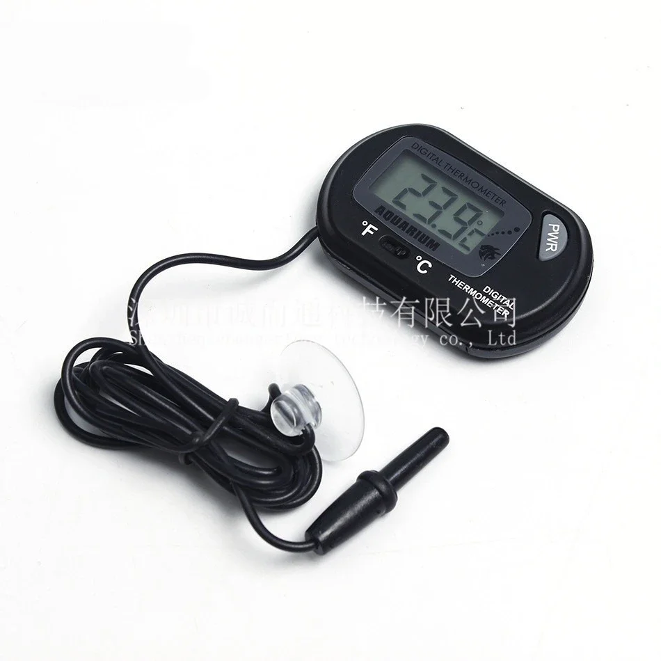 Tool Fish Tank Thermometer Reptile Sea Turtle Suction Cup Diving Pet Case With Probe Electronic Thermometer ST-3