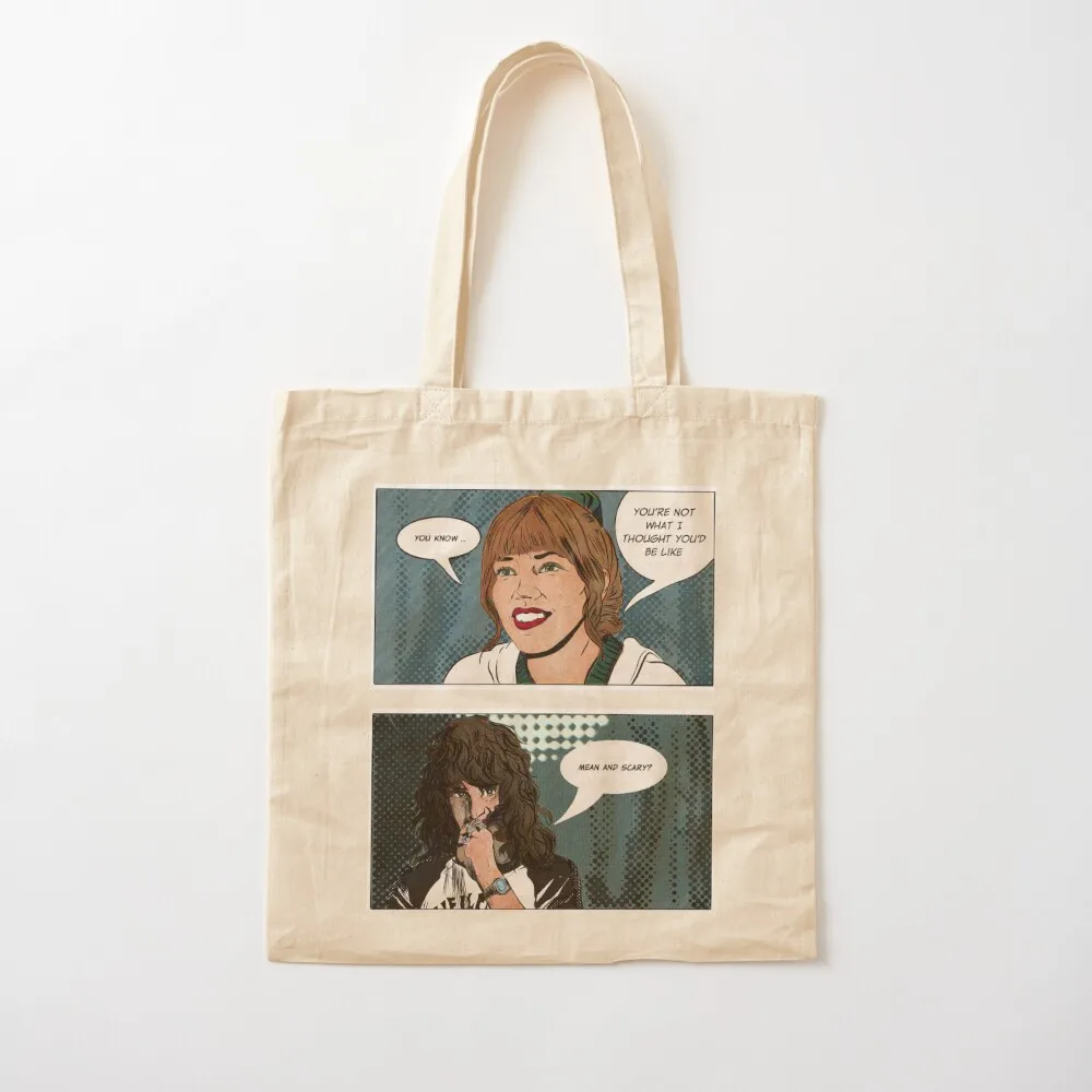 Eddie Munson and Chrissy Cunningham (The Freak & The Cheerleader) Tote Bag canvas tote bag Cloth bags Canvas Tote Bag