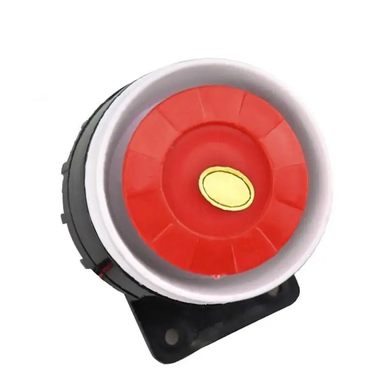 652F Chuông báo khẩn cấp bằng kim loại ABS mạnh 24V có cảnh báo cháy động đất cho gia đình