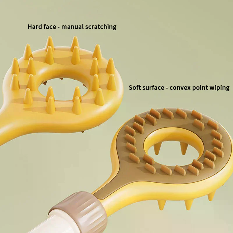 양면 이빨형 가려움 완화 휴대용 스크래처 자석 볼 텔레스코픽 확장형 등 긁기 도구 포인트 마사지