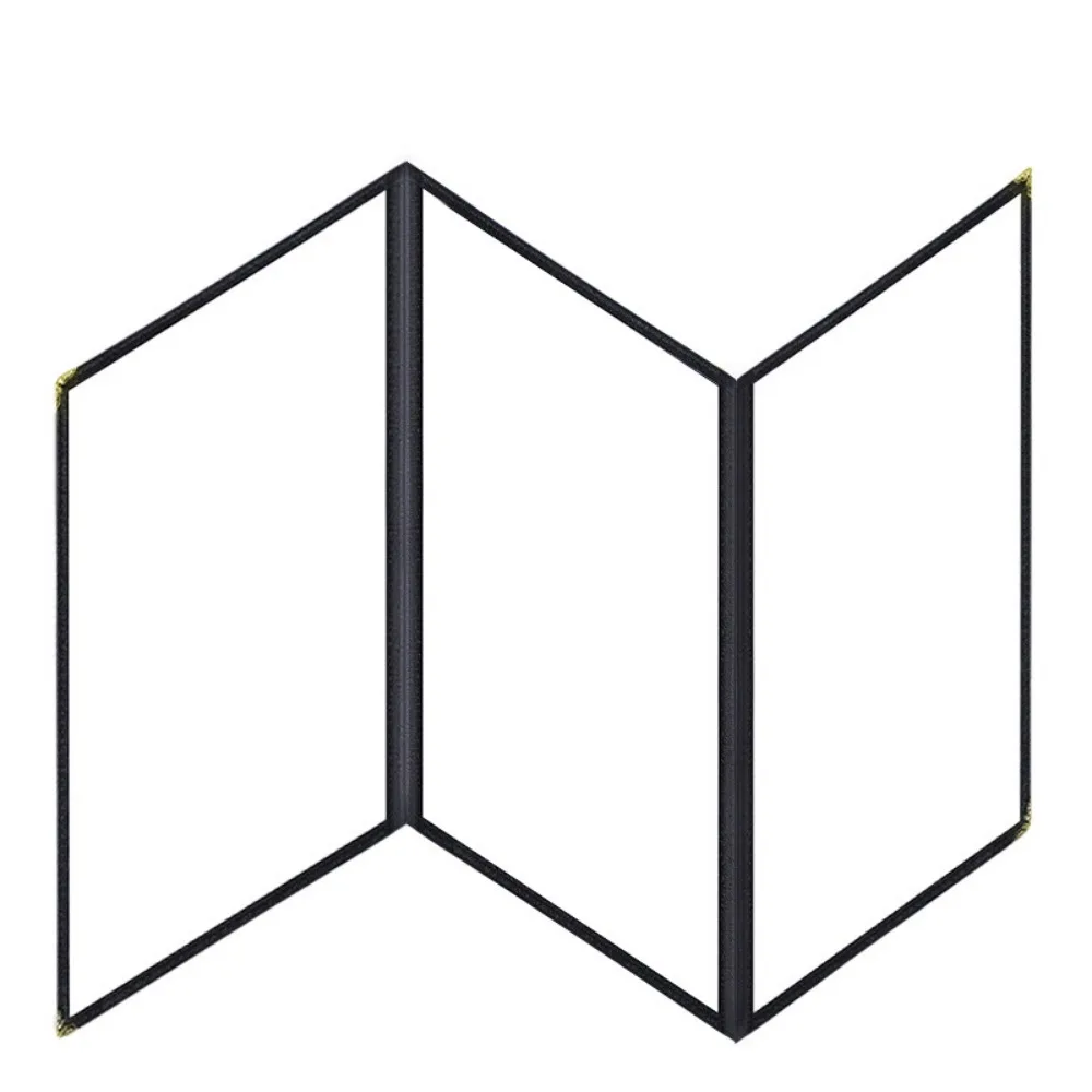 

Складная прозрачная обложка для меню из ПВХ формата А4, многоразовая меню, ценник, защитная книга, различные типы, папка для документов в виде ракушки, отель