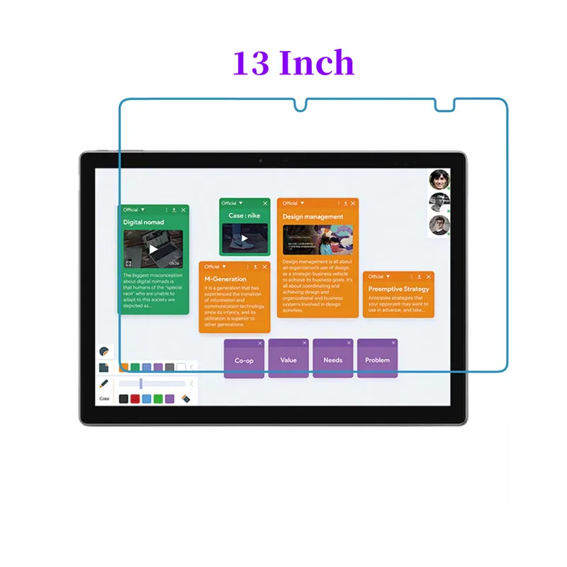 9H Tempered Glass for CHUWI Ubook XPro 13 Inch Tablet Screen Protector Film for chuwi ubook xpro 13