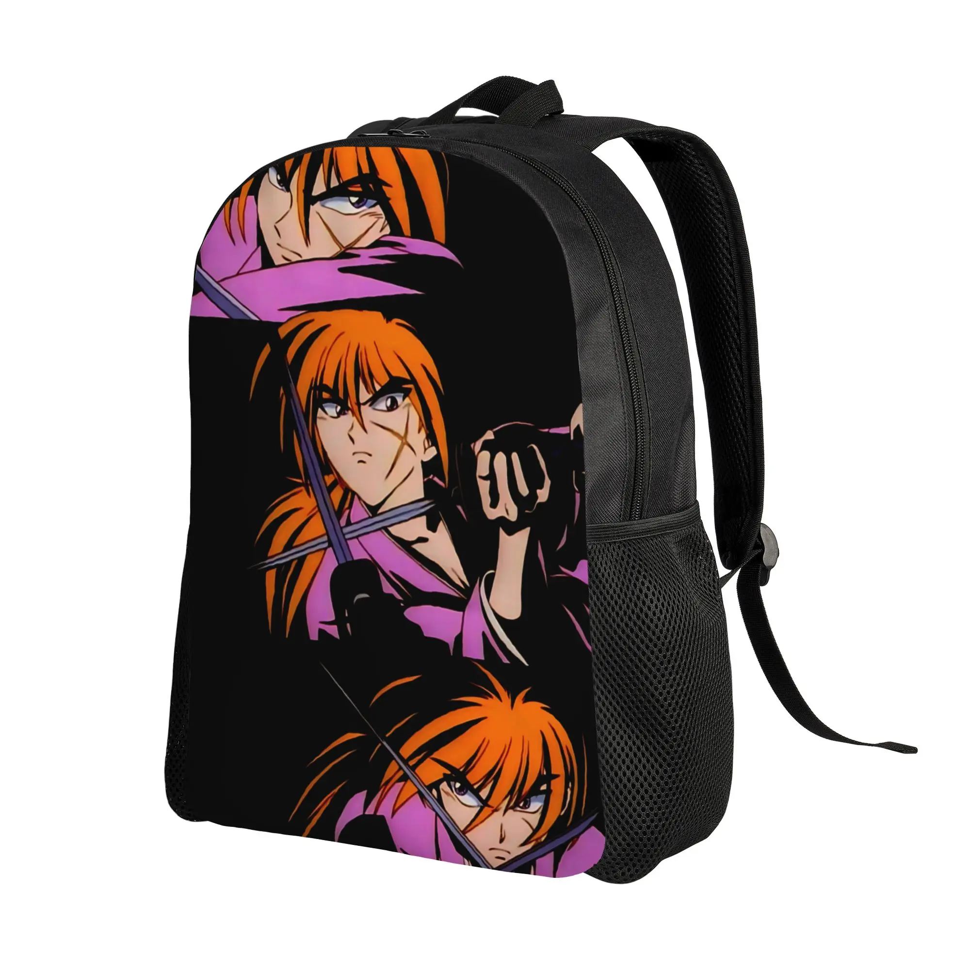 1Piece Backpack Orange Hair New School Year Schoolbag High School  R-Rurouni KenshinS Back To School Gift New Term Starts