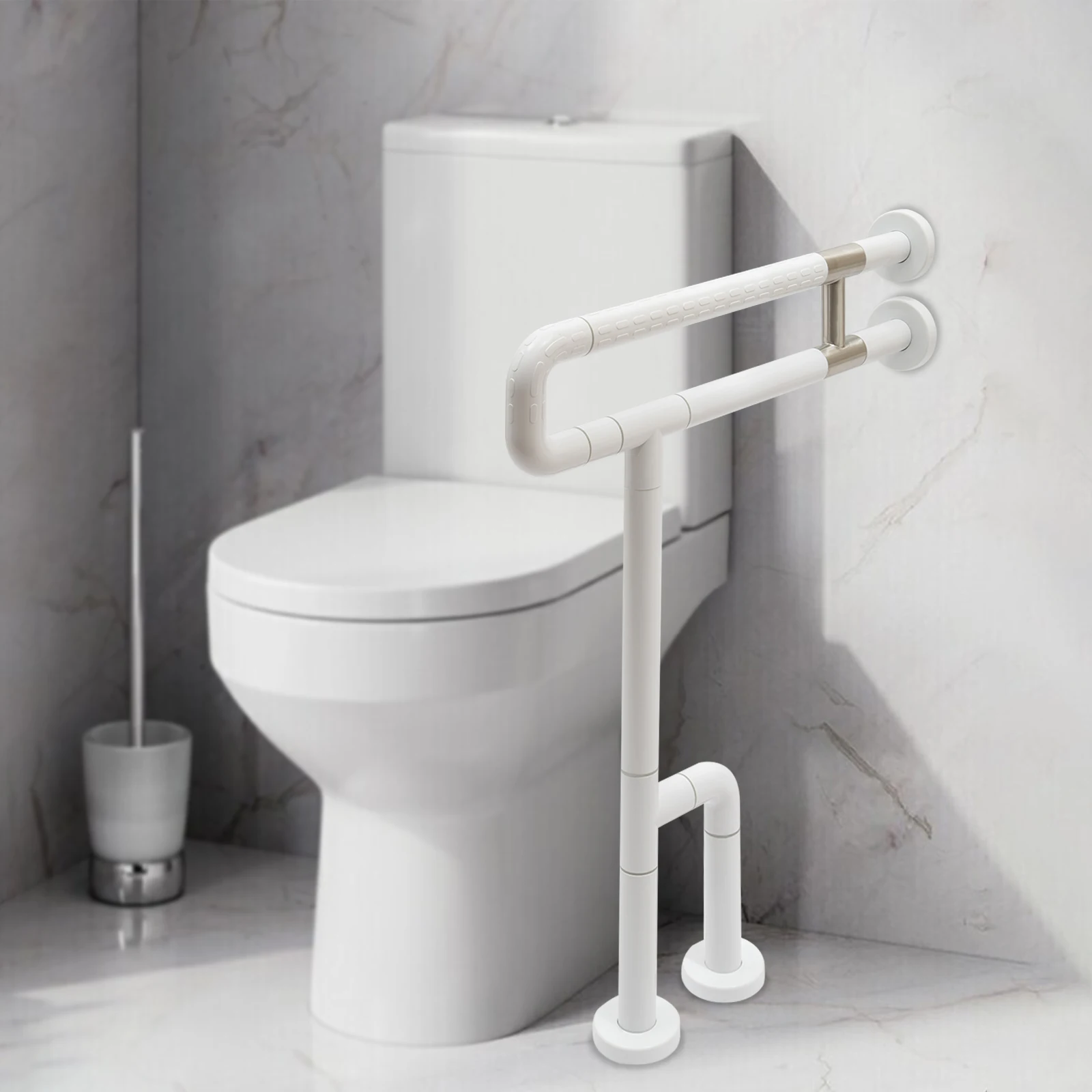 

Stainless Steel Bathroom Safety Grab Bar for Elderly, Non-Slip Shower Handrail, 250kg Load Capacity Modern Toilet Handle Support