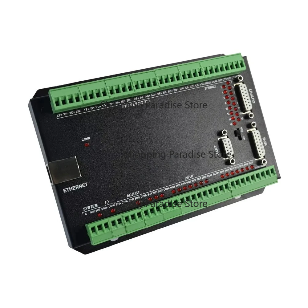 EC500 Mach3 Ethernet CNC Controller Breakout Board Card 4/6 Axis with Handwheel for CNC Milling - China Factory Direct Sales