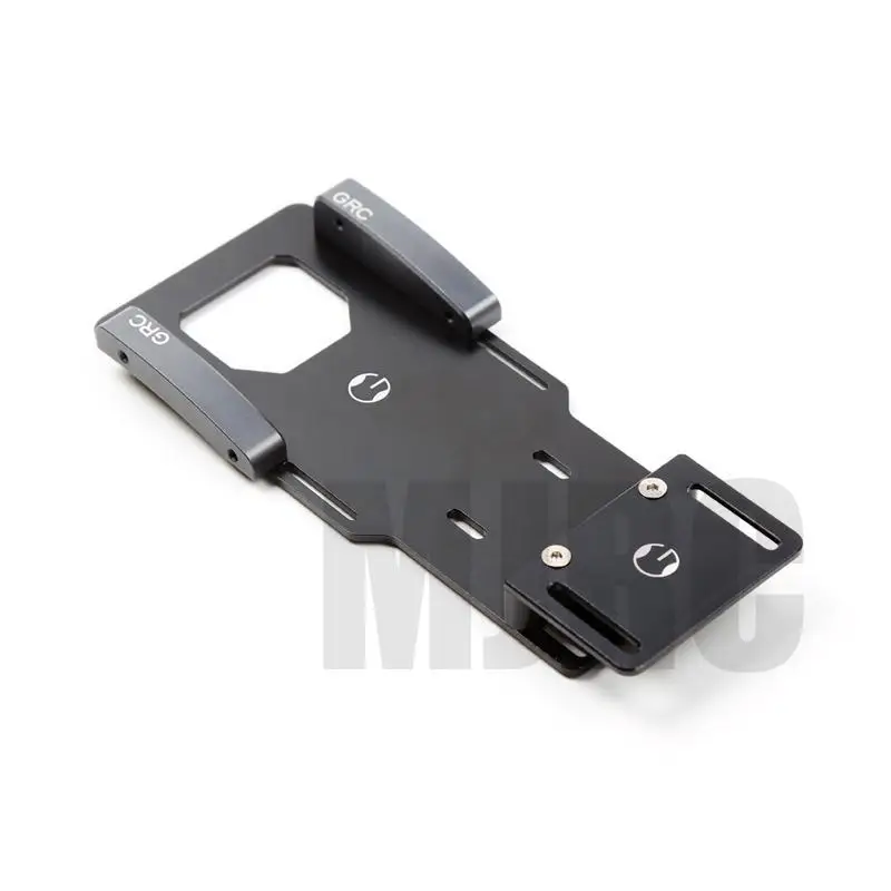 1/10 RC Crawler Low Center Of Gravity Battery Bracket Metal Battery / Esc Relocation Plate For Axial SCX10 II Ax90046 AX90047