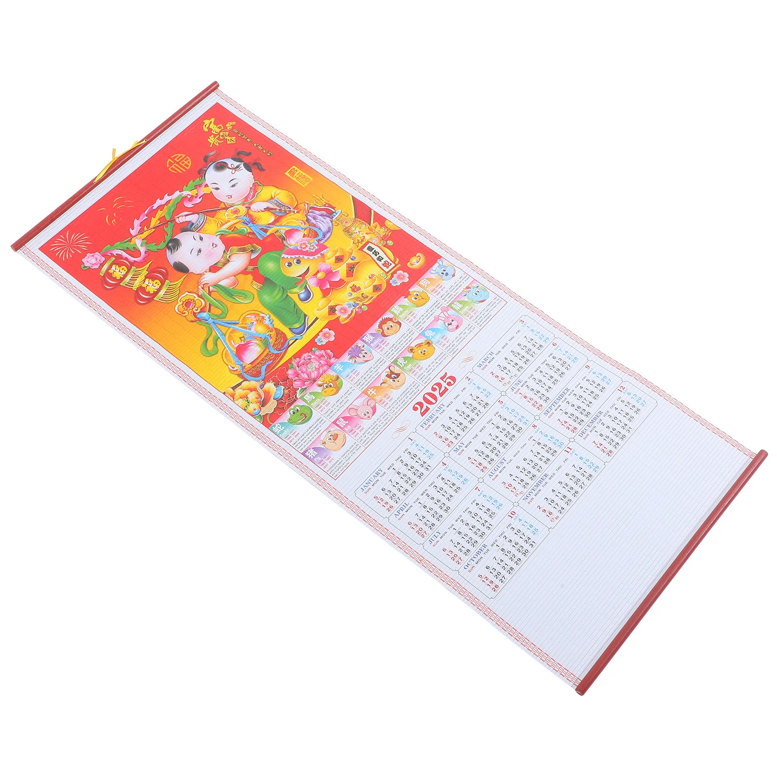 

Snake Year Calendar 2025 Paper Hanging Monthly Wall Calendar Simple Design Office Family Use Home Accessory Office Accessories