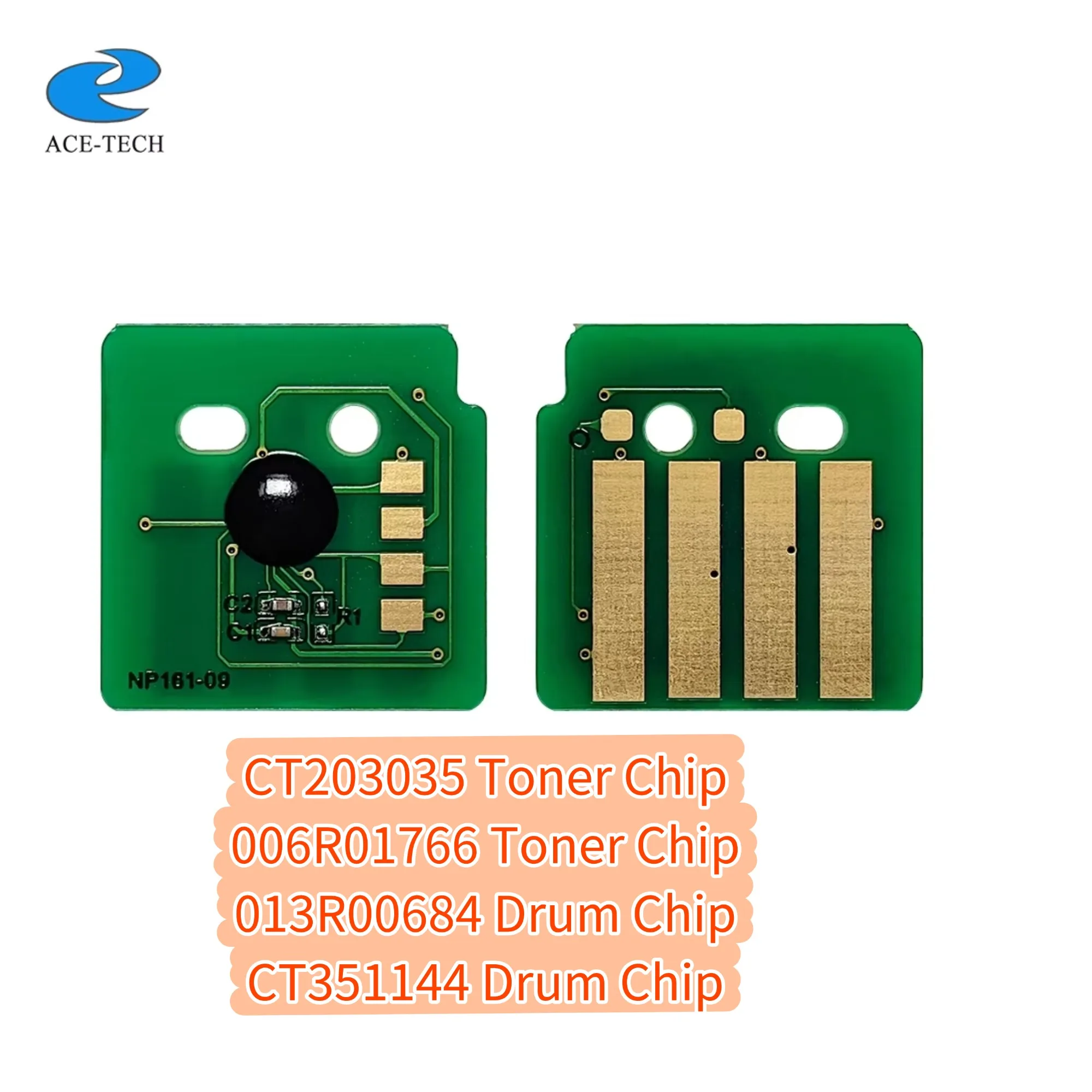 4PCS Compatible CT203035 006R01766 Toner Cartridge Chip 013R00684 CT351144 Drum Chip Xerox B9100 Reset B9125 B9110 B9136 Printer