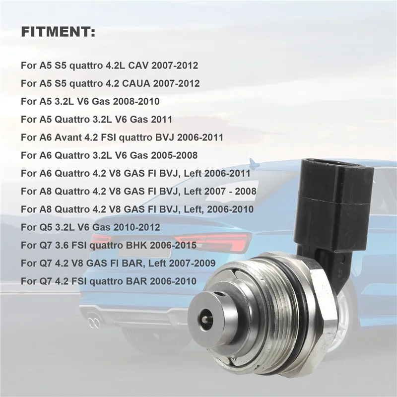 Superior-079127025AF 079127025C ซ้ายขวาความดันการใช้ปั๊ม Converter สําหรับ - A3 A4 A5 A6 Quattro Q5 Eos 3.2L Golf 1.4L