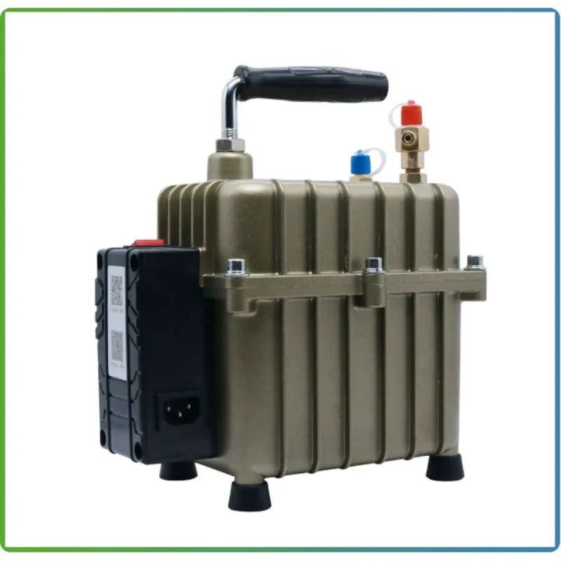 Auto AC Vacuum Pump, Dual‑Use For Refrigerant Evacuation And Leak Detection Repair Tool