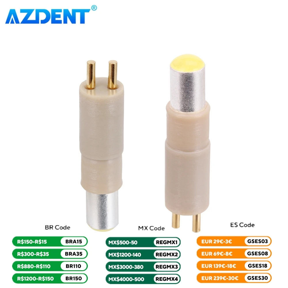 Dental żarówka LED światłowodowa pasuje do szybkiej rękojeści NSK szybkozłącze złącze AZDENT wysoka jasność