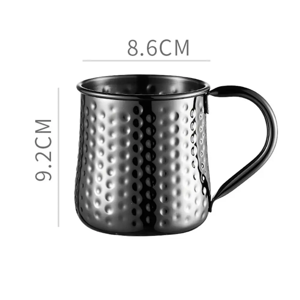 جديد دائم النحاس موسكو البغل القدح 550 مللي ارتفع الذهب النحاس أكواب البيرة الفضة معدن فنجان القهوة بار درينكوير #2