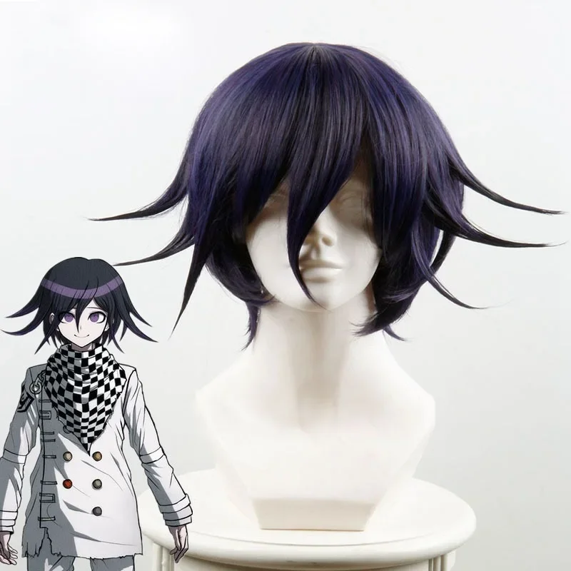 Danganronpa V3 Kokichi Oma disfraz de Cosplay uniformes del presidente capa conjunto completo ropa de Carnaval de Halloween