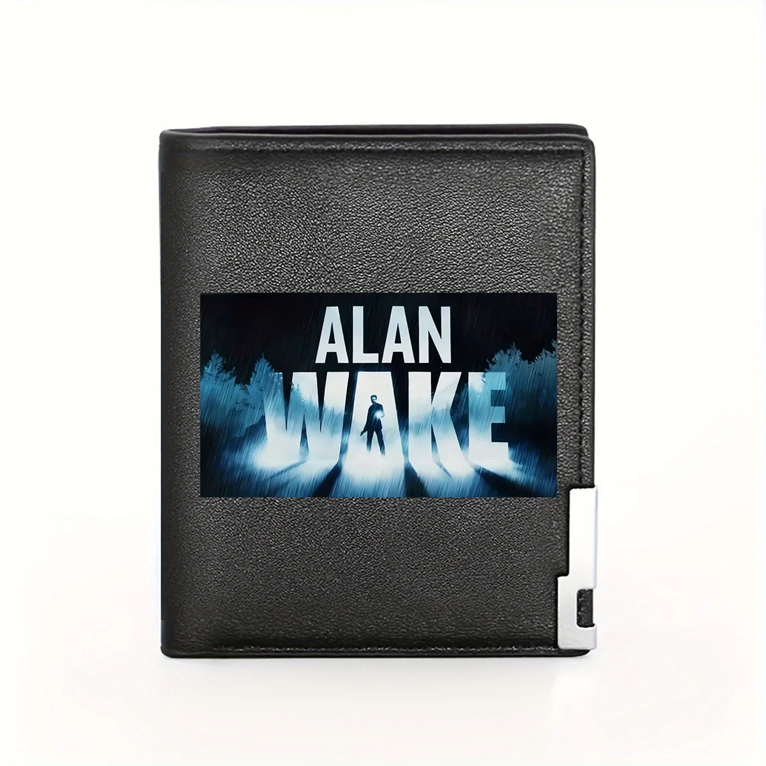 Alan Wake Game Poster Graphic Design Print Business Mens Casual Elegant Simple Practical Quality Wallet Stylish Printing Graphic
