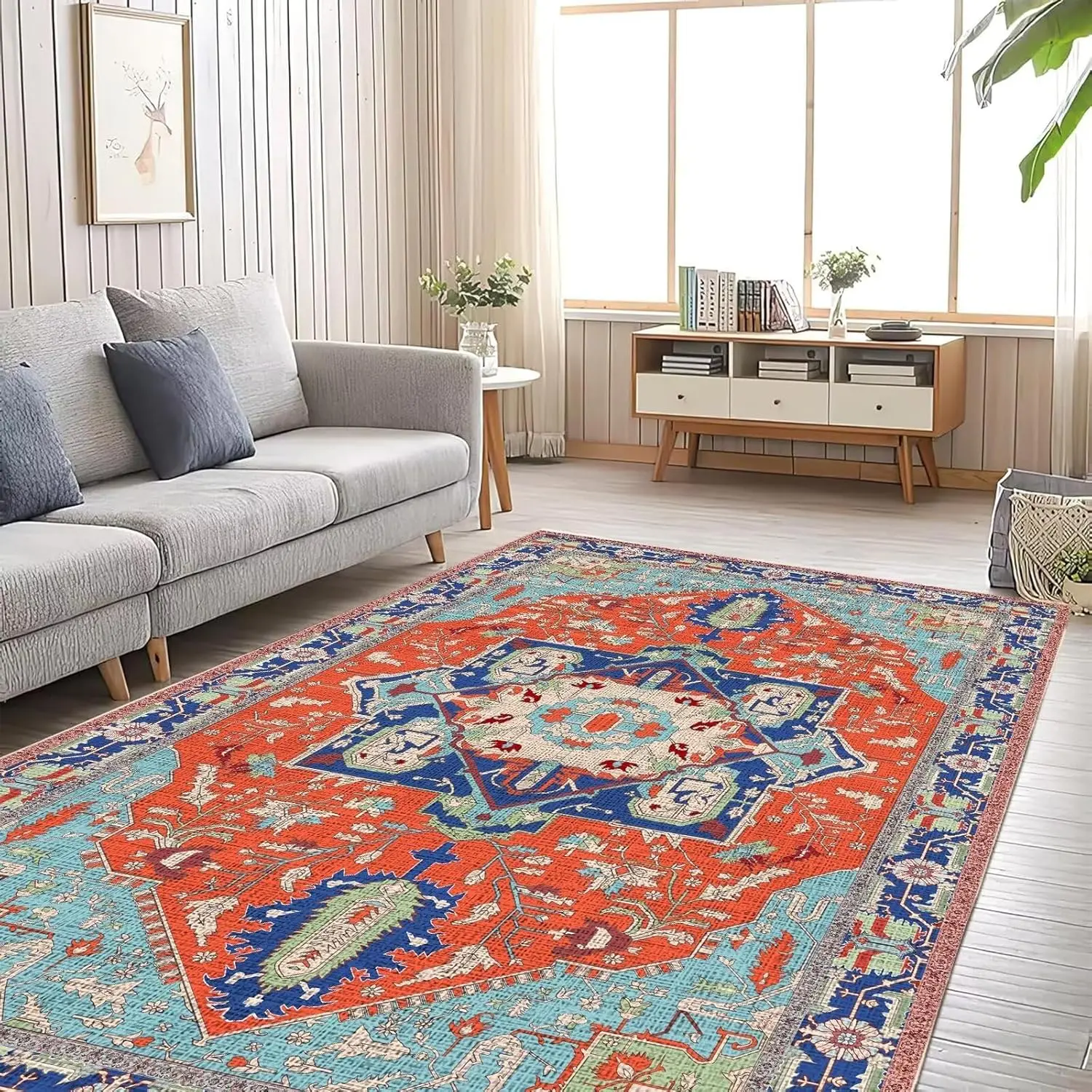 

VIKAMA Роскошный стиль, высококачественный коврик с цветочным узором для спальни и гостиной, коврик для прихожей, прихожей, напольный коврик, украшение для дома