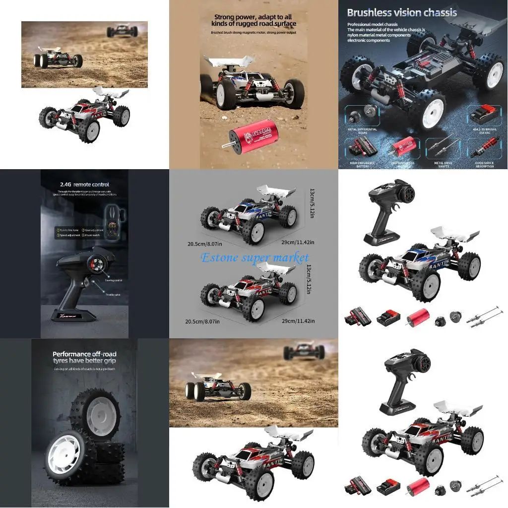 

090B Professional 1/16 Scale Remote Control Drift Car Vehicle with Speed Stability