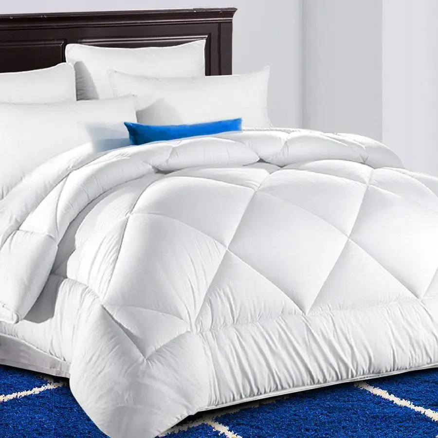 

All Season King Comforter Soft Quilted Down Alternative Duvet Insert with Corner Tabs Summer Cooling 2100 Series, Luxury Fluffy