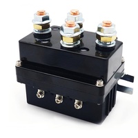 1Pcs 12V 500A Winch Remote Contactor Winch Control Solenoid Relay Twin Wireless Remote Recovery For Car Jeep Universal