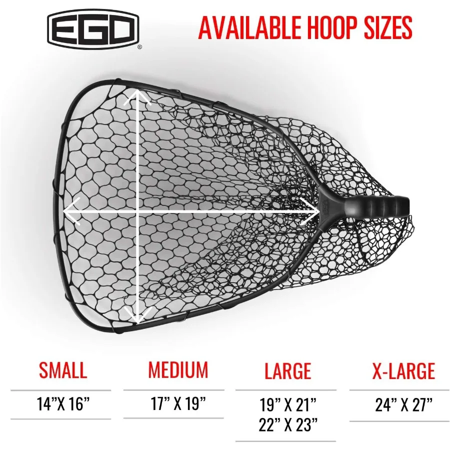 شبكة صيد السمك المنزلق S2 أداة صيد السمك النهائية مع مقبض تصغير لصيد الأسماك في المياه المالحة والمياه العذبة بطول قابل للتعديل من 29 إلى #5