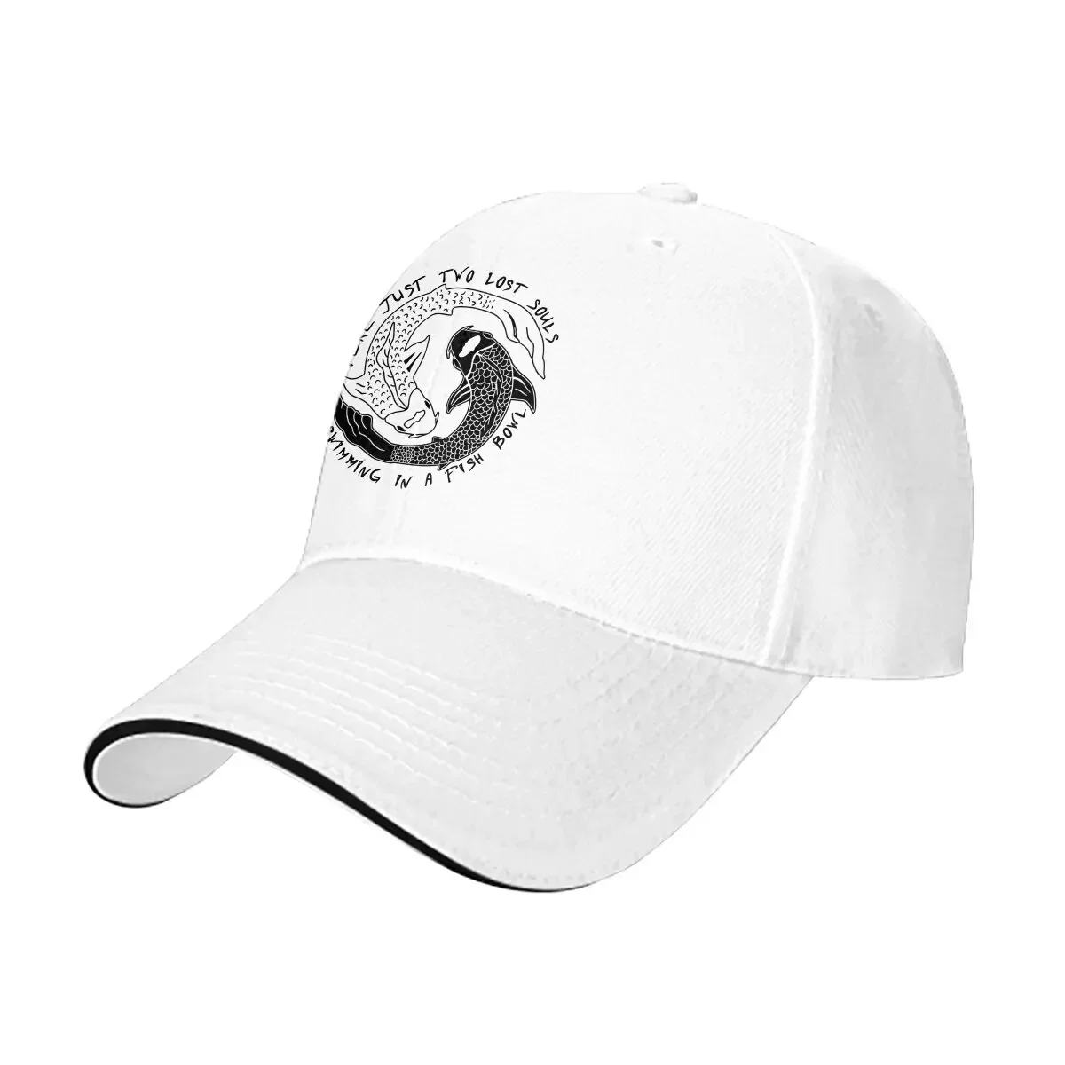 bone-masculino-de-pico-two-lost-soul-swimming-in-a-fish-bowl-chapeus-de-protecao-com-viseira-personalizados