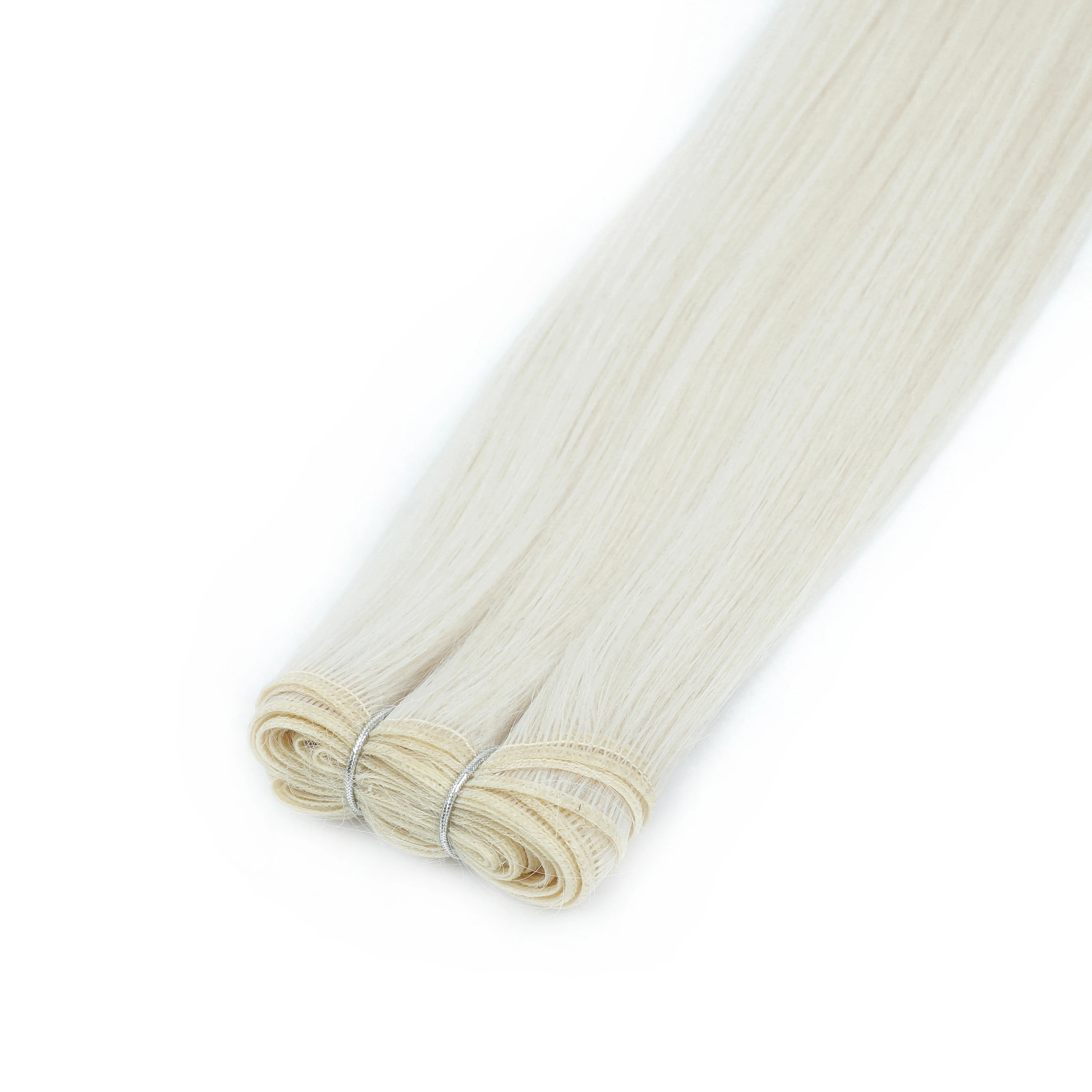 36 Zoll 200 g glattes Haarbündel 26 Zoll 150 g Bio-Synthetik-Klavierblond-Braun # 613 M618 Hochtemperaturfaser-Haarweberei