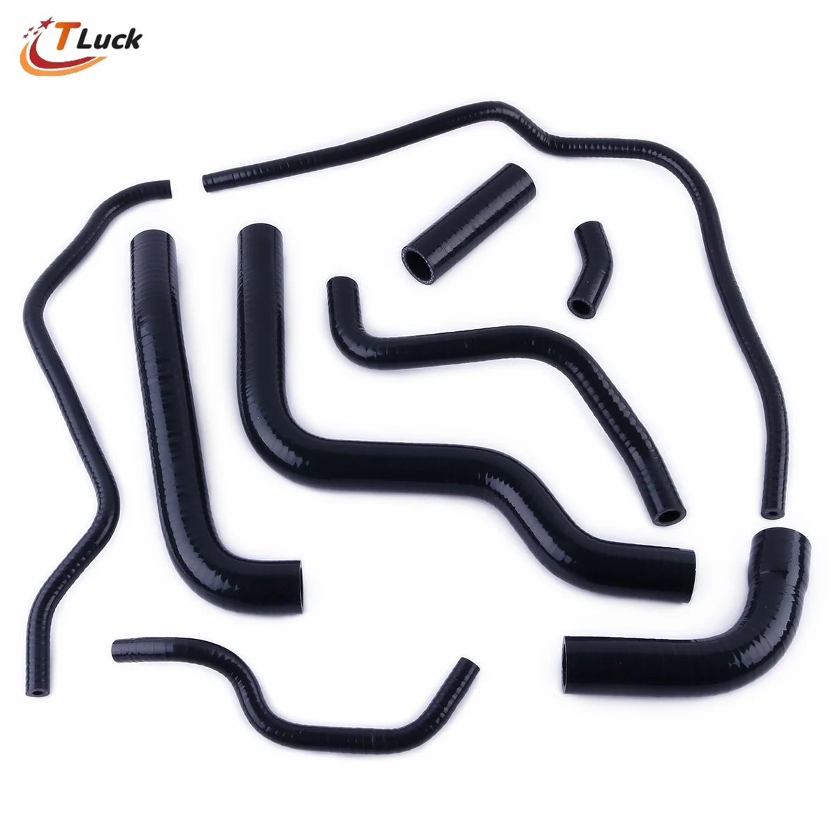 

10PCS For Yamaha FZ6 Fazer 600 2004-2011 Silicone Radiator Coolant Tubes Hose Pipe Parts Kit