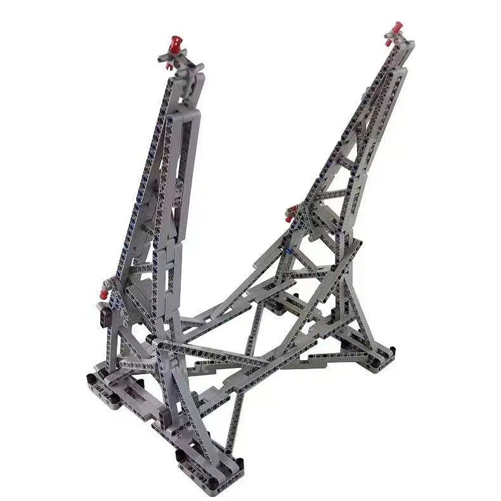 Suporte vertical técnico para ultimate millennium 75192 falcon moc compatível com 05132 star brinquedos acessórios modelo colecionável