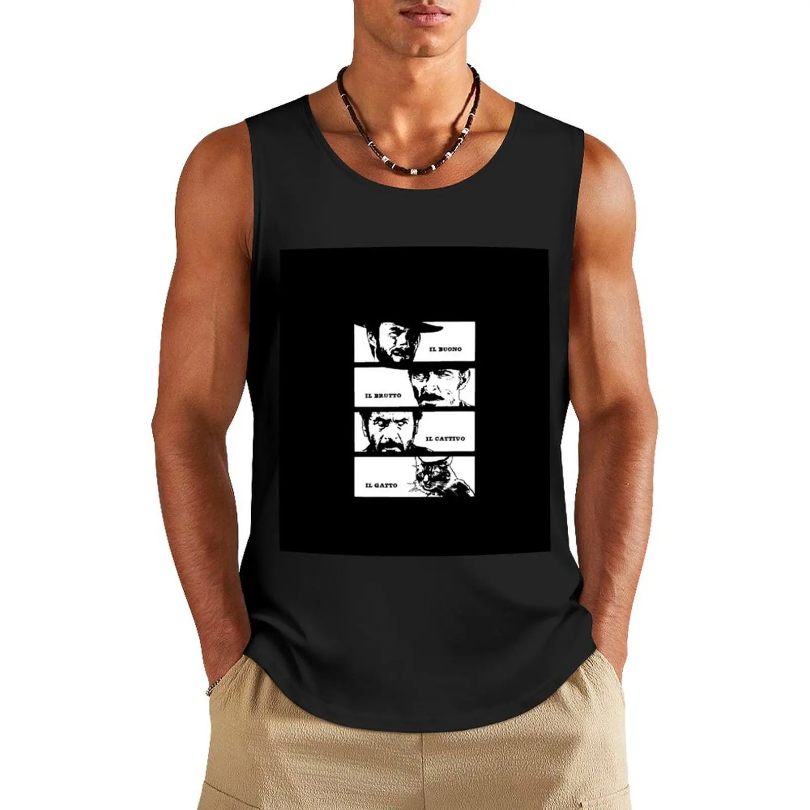 

The Four Amigos Tank Top Men's t-shirts male top