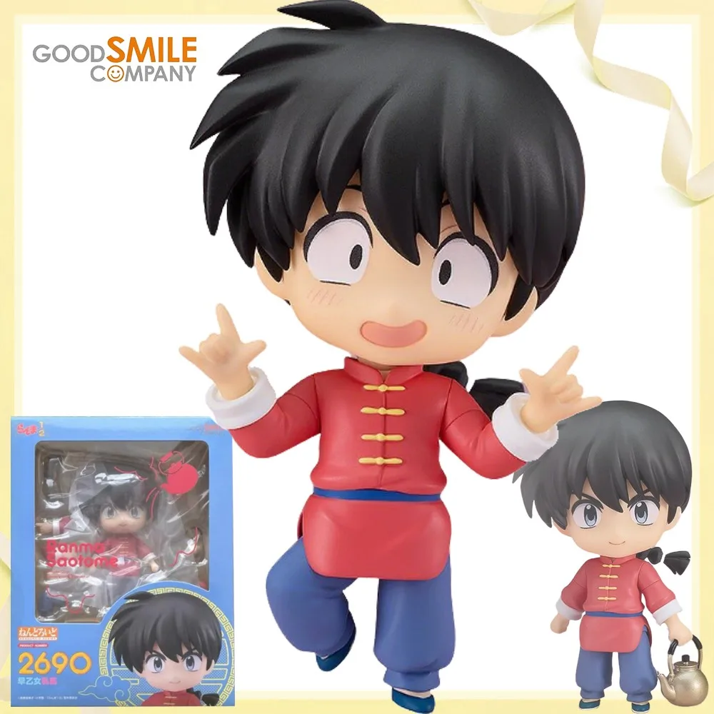 

100% Оригинальная коллекционная фигурка Good Smile Company Saotome Ranma Nendoroid (2690) — модель аниме-персонажа для декора и коллекции
