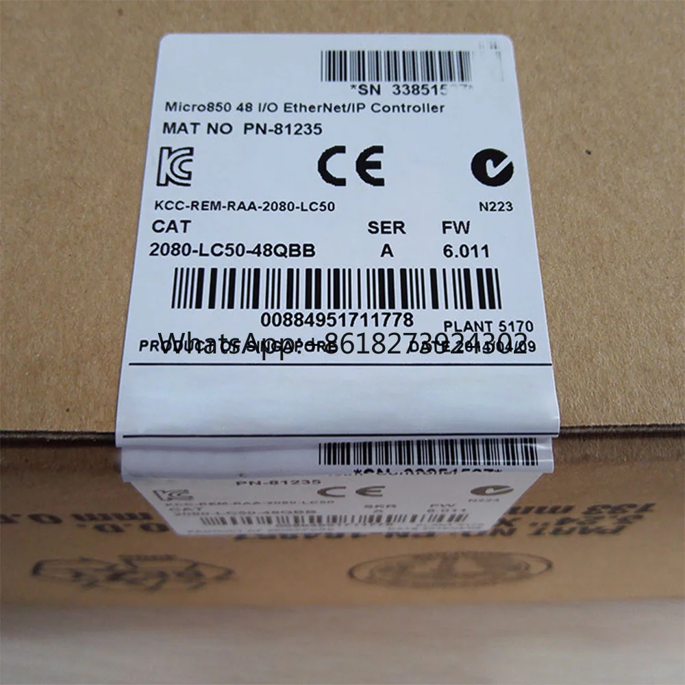 Brand New in Box Sealed For 2080-LC50-48QBB PLC Control Processor Module