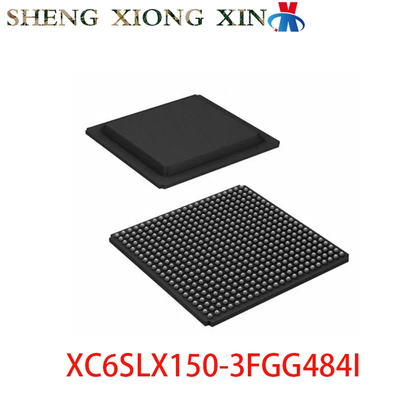 1pcs 100% NEW XC6SLX150-3FGG484I 484-FBGA Field Programmable Gate Array XC6SLX150 3FGG484I Integrated Circuit