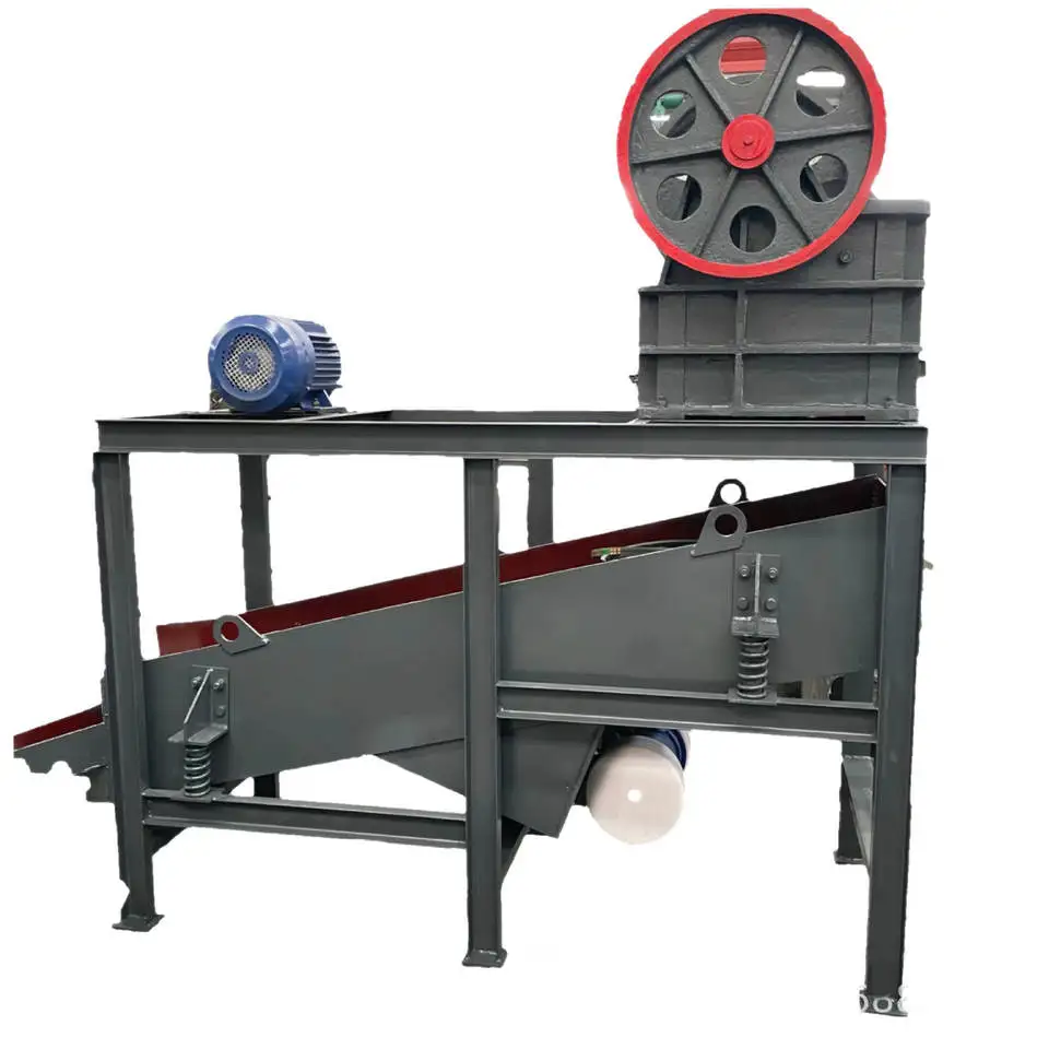 

2026 New High Efficiency Portable Mobile Small Jaw Crusher PE 250 X 400 Stone Granite Gear Core Crushing Line