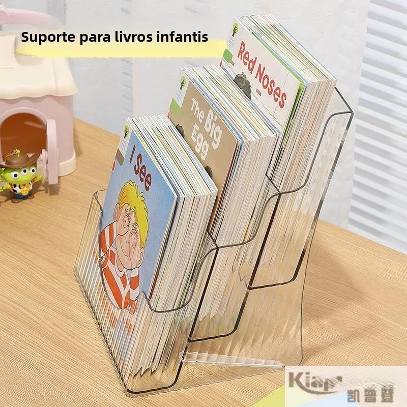 libreria-da-scrivania-in-acrilico-beautisky-organizzatore-trasparente-per-libri-illustrati-per-bambini-riviste-e-oggetti-vari