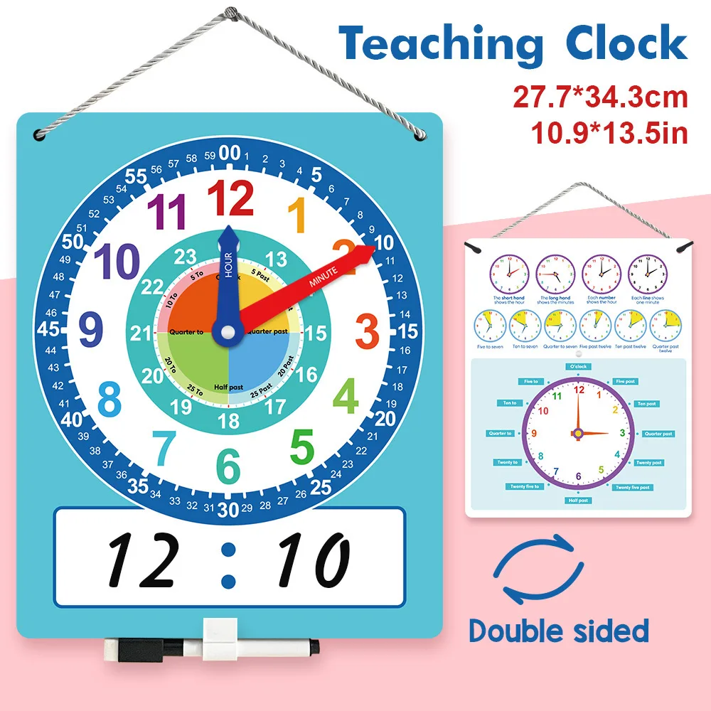 KClock Children’s Analog Wall Clock – The Real-World Tool That Finally Taught My Son to Tell Time