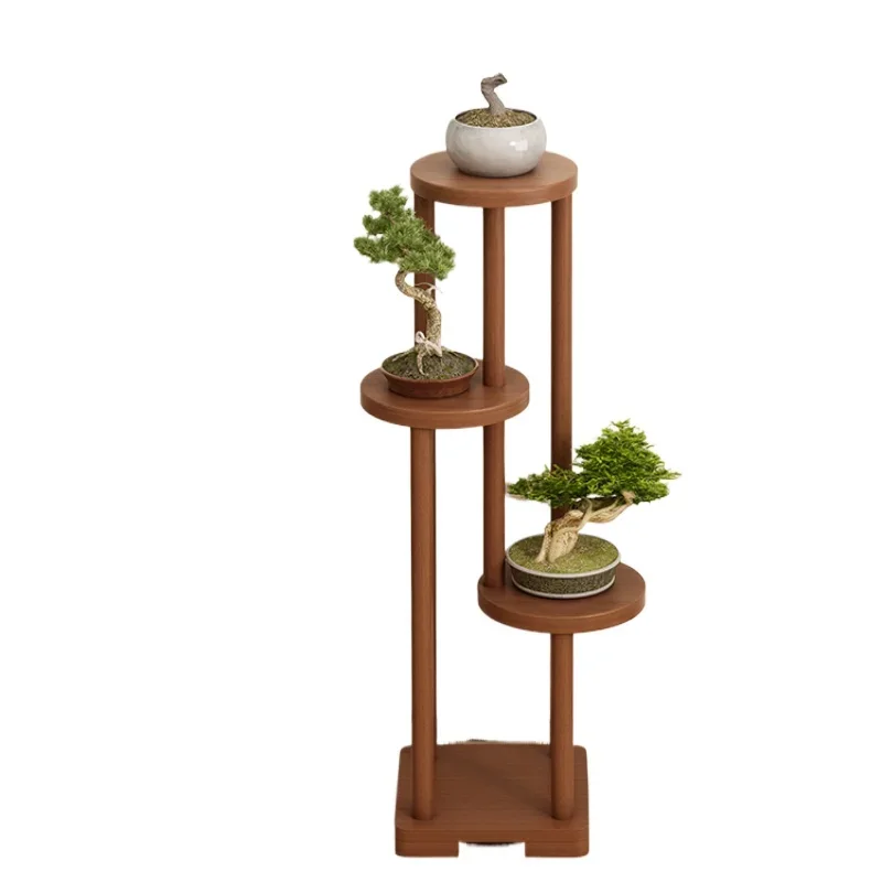 

~Сексуальная китайская подставка для цветов от пола до потолка, балконная подставка для растений, гостиная, ТВ-шкаф, подставка для цветов, простая