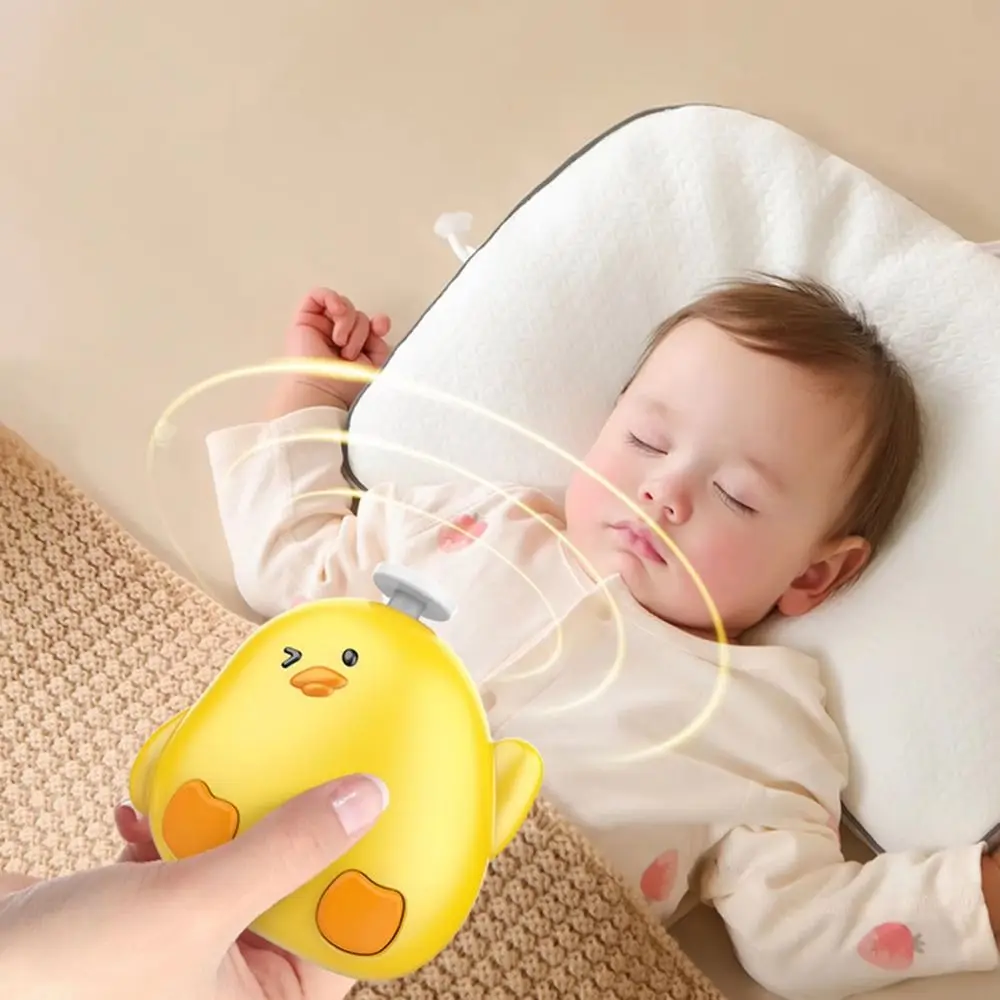 

Детский электрический триммер для ногтей в форме курицы, портативная машинка для стрижки ногтей, автоматическая электрическая машинка для стрижки ногтей с 360-градусной обработкой.