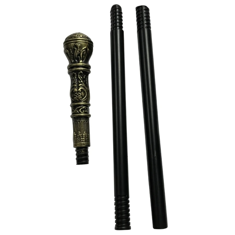 Snake Cobras Cane Egyptian Staff Scepter Pimp Cane King Scepter Halloween Party Cosplay Costume Walking Cane