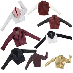 Handmade Doll Clothes Leather jackets for 11.5 inch 30cm Doll Clothes doll accessories Many Style for Choice