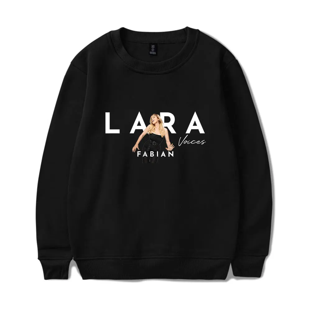 

Lara Fabian Voices Tour Crewneck Unisex Long Sleeve Streetwear Pullover Sweatshirt